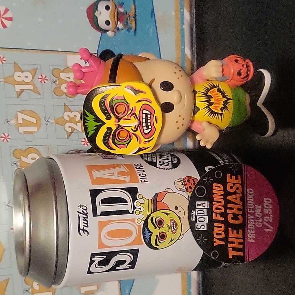 Funko Soda Freddy Funko Chase